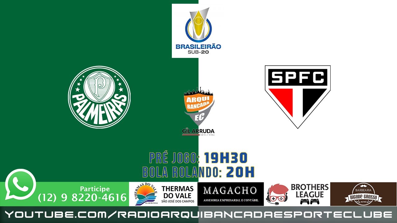 São Paulo x Palmeiras ao vivo e online, onde assistir, que horas é,  escalação e mais do Brasileirão sub-20