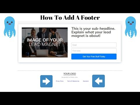 How To Add A Footer Menu Using Builderall