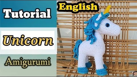 Unicorn Amigurumi (English Subtitles) - Part 2 - Crochet Tutorial