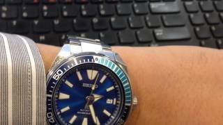 My Eastern Watch Collection: Seiko Prospex Blue Lagoon Samurai SRPB09K1  Limited Edition – Its simplicity is its strength, A Review (plus Video)