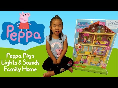 peppa pig house lights and sounds