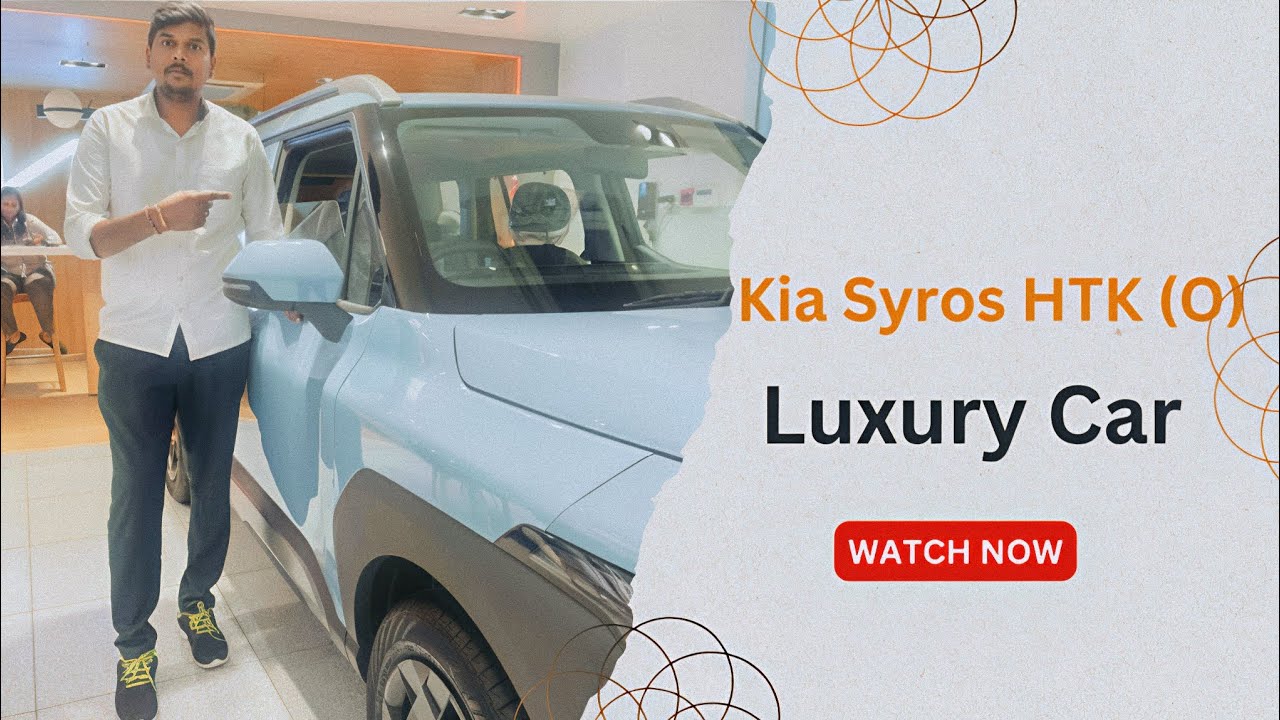 2025 Kia Syros HTK (O)| Luxury Features | Power & Price| Review 