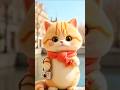 cat journey to paris #short #viral #animation