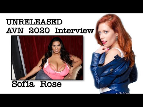 Raw and Never Before Seen! AVN 2020 Interview with Sofia Rose