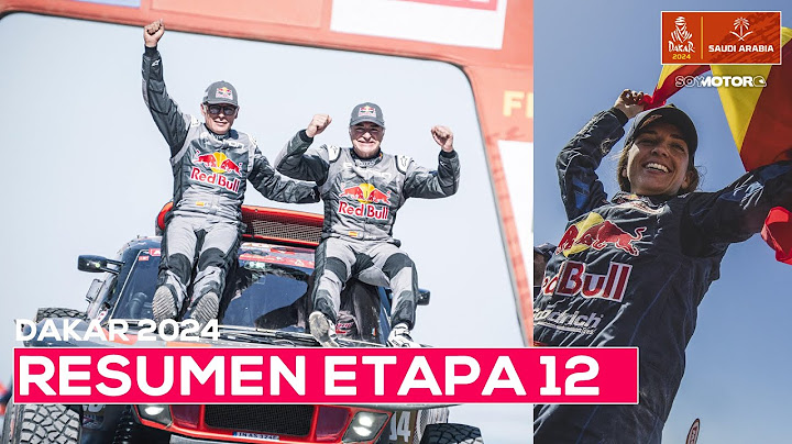 Sainz gana su 4º Dakar y Cristina Gutiérrez el primero - Resumen Etapa 12 Dakar 2024 | SoyMotor.com