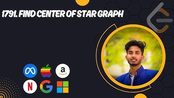 1791. Find Center of Star Graph | 2 Approach | Leetcode | Python - DSA