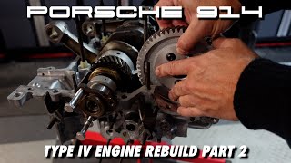 Porsche 914 VW Type 4 2056 Engine Build Part 2 [Project Bumblebee Ep 08]