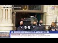 Le dernier hommage à Gaspard Ulliel