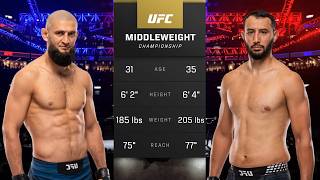Khamzat Chimaev vs Dominick Reyes Full Fight - UFC Fight Of The Night