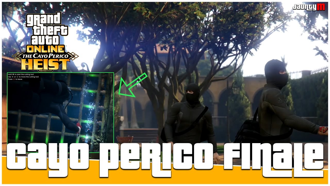 Cayo Perico Heist Kosatka Drainage Tunnel Method Finale GTA 5 Online