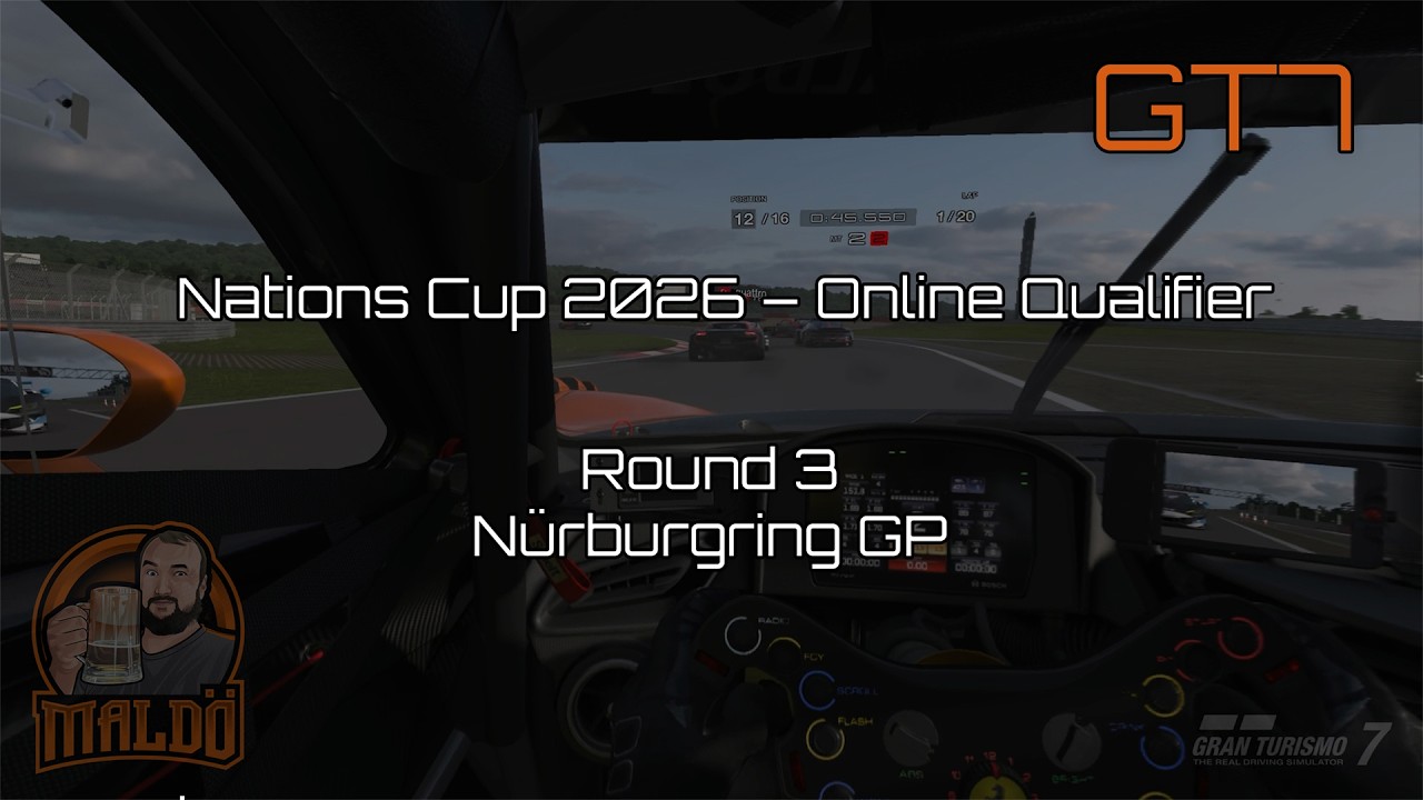 Nations Cup Round 3 | Nürburgring GP | How NOT to Drive a GT3 😅 | VR2 PS5