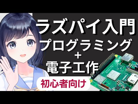 【Raspberry Pi 入門】プログラミングと電子工作で遊ぼう！ラズパイ初心者向け