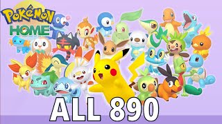 ALL 890 Pokemon Forms and Cries the National Pokedex screenshot 4