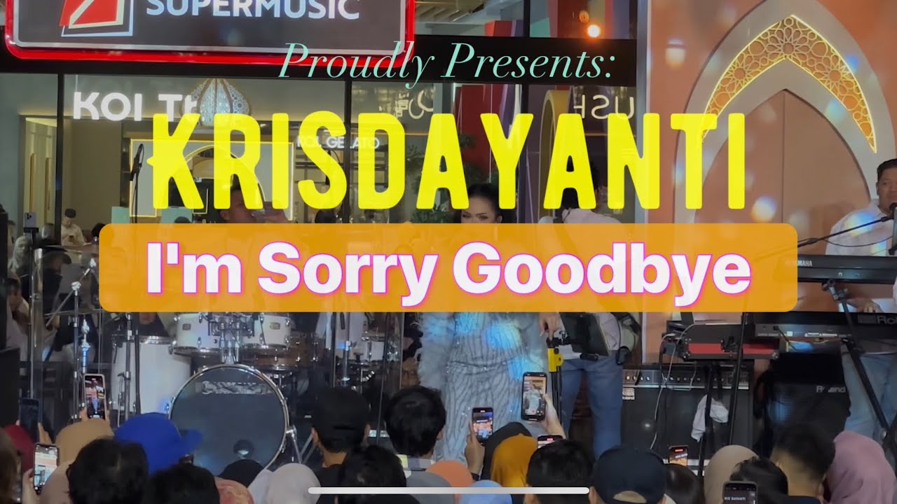 Krisdayanti - I'm Sorry Goodbye DiVA LiVE 23 Maret 2025 Harmony Of Ramadan Summarecon mall Bandung