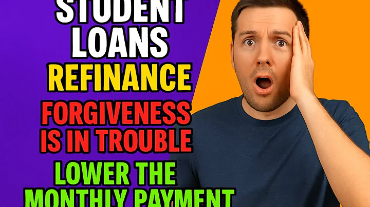 Student Loans Refinance. Forgiveness Is In Trouble. Lower The Monthly Payment.