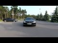 BMW F10 vs Drone. Небольшой тест Drone
