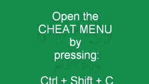 Sims 2 Opening the Cheat Menu