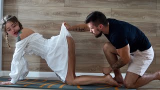 Yoga Hot Video Training In The Home