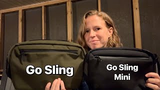 The Ultimate Comparison Go Sling and Go Sling Mini!!! #edc #bag