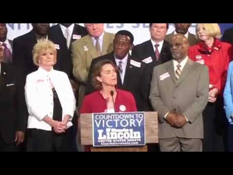 Blanche Lincoln: Countdown to Victory Rally