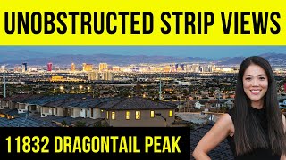 Unobstructed Strip Views & Mountain Views l What can you get for $849K in Summerlin Las Vegas?