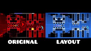 "Bloodbath" Original vs Layout | Geometry Dash Comparison