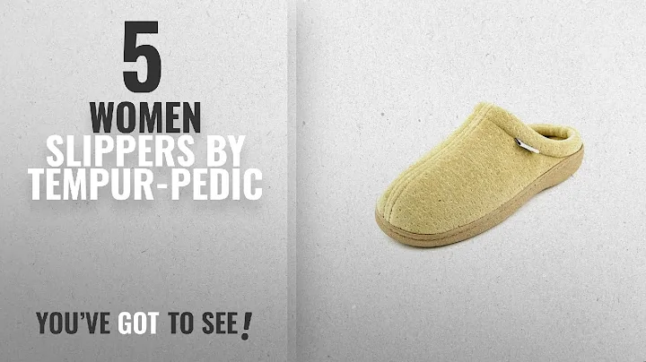Top 5 Tempur-Pedic Women Slippers [2018]: Tempur-Pedic Classic Womens Size 10 Tan Textile Slipper