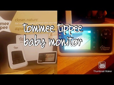 Video: Tommee Tippee Closer k přírodě Digitální Video Baby Monitor Recenze