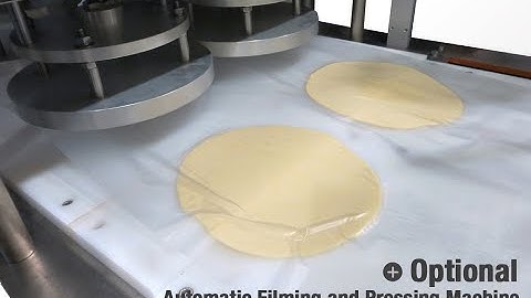 Automatic paratha production line