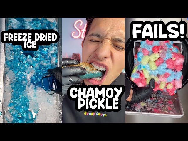 Freeze Dried Candy Top Trendy Treats Viral Candy Making TikTok Compilation 2022 #asmr #satisfying class=