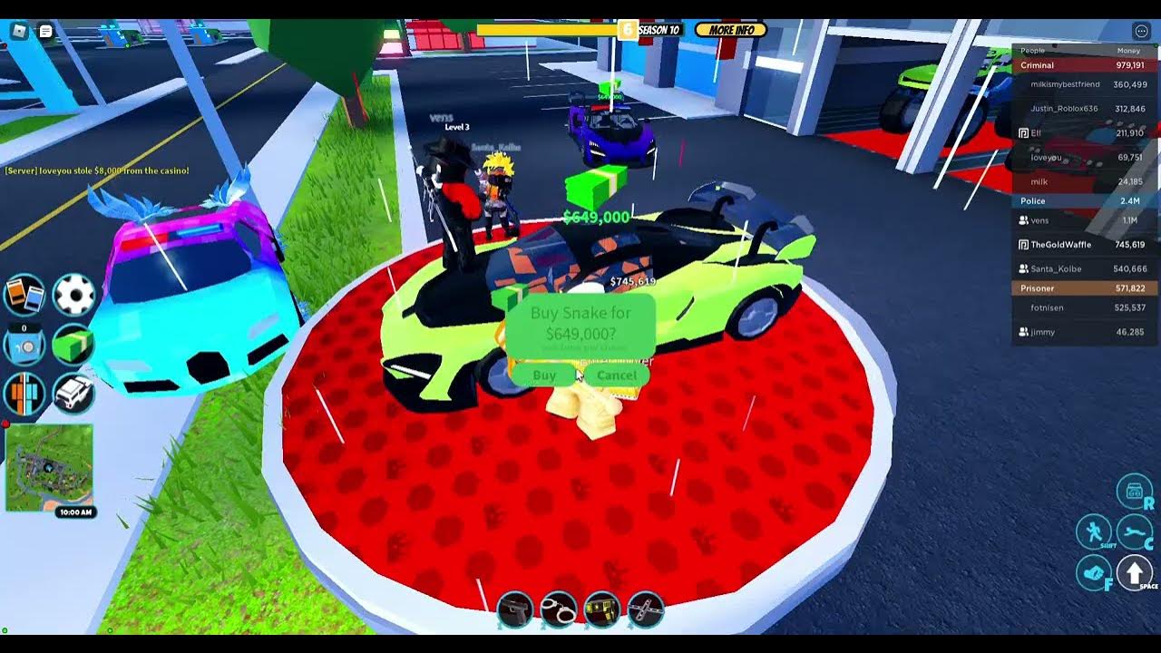 BUYING THE NEW SNAKE IN JAILBREAK!!! YouTube