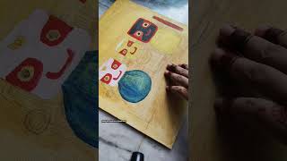 Lord Jagannath Subhadra Balabhadra painting on Canvas (Part-4) #lord #painting #jayjagannathswami
