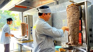 60 - 70kg Of Meat On A SPIT EVERY DAY | Very Tasty SHAWARMA in Uzbekistan | Uzbek cuisine