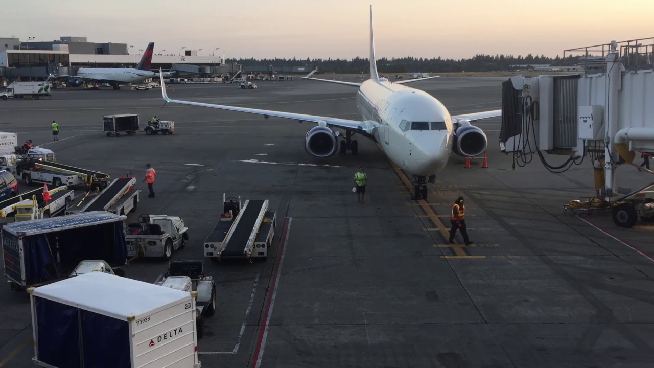 Seatac Airport Gate A6 YouTube