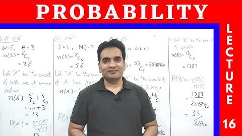 Probability | Lecture # 16 | Statistics Tutorials By Muhammad Usman In Urdu Hindi