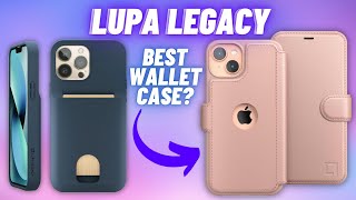 Lupa Legacy iPhone 14 Pro WALLET Cases! Leather Book-Style Wallet REVIEW! screenshot 2