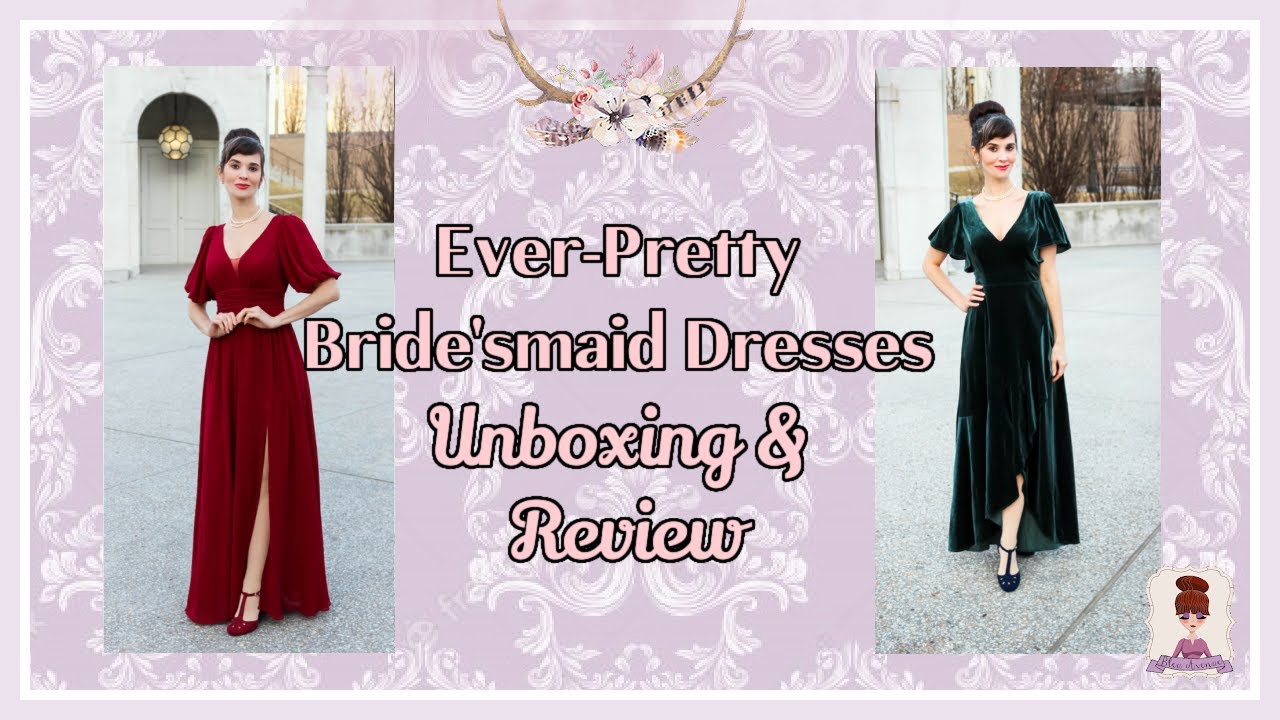 ever pretty bridesmaid dresses review Ever-Pretty Bridesmaids Dresses Unboxing