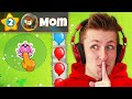 Tewtiy VS Mom BATTLE in BTD 6?!