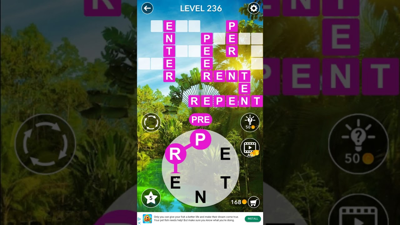 Word Crossword Search level 236