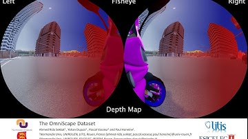 The OmniScape Dataset - Teaser - CARLA simulator - Fisheye (Front)