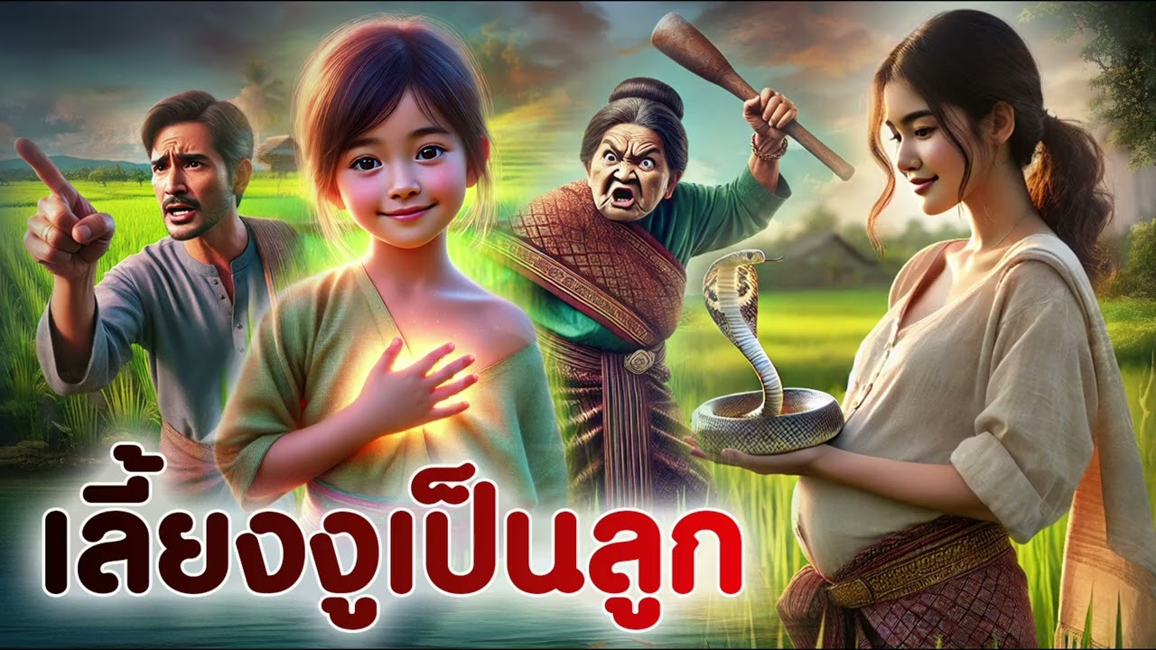 เลี้ยงงูเป็นลูก | นิทานก่อนนอน | PA PLEARN