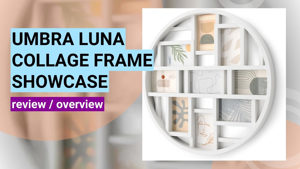 Umbra Luna Collage Picture Frame Review: Perfect for Your 4x6 Photo Display!