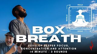 Box Breathing Reset | 14-Minute | Guided Breathwork for Focus, Awareness & Control