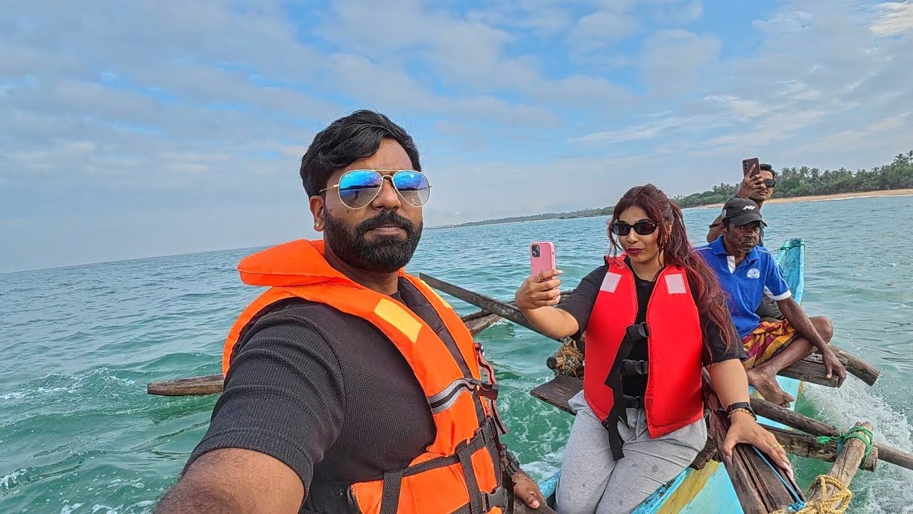 ලංකාවම හොයන ඔරුවැල්ලේ අපි Camping 🏕 කරා 😱🌊🏊‍♂️🐟 @TravelBro1 