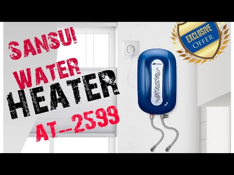 Sansui 5L Instant Water Heater short unboxing and review || Best budget  friendly water heater || - YouTube