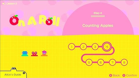 Game Builder Garage: Interactive Lessons: Lesson2:On A Roll;(No Talking) (HANDHELD)Step 4