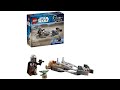 LEGO Star Wars 75436 The Mandalorian & Grogu's Speeder Bike™ Review rápido do set.