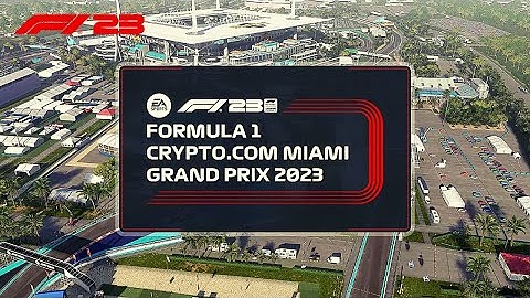F1 23 Miami Grand Prix Race Intro with David Croft Commentary