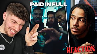 GRIME IS BACK! ('AJ TRACEY - PAID IN FULL FT. BIG ZUU, WAX, ETS & D7' MUSIC VIDEO REACTION)