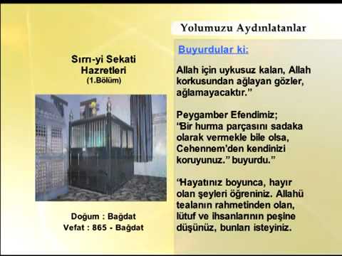 SIRRIYI SEKATI HAZRETLERİ 1